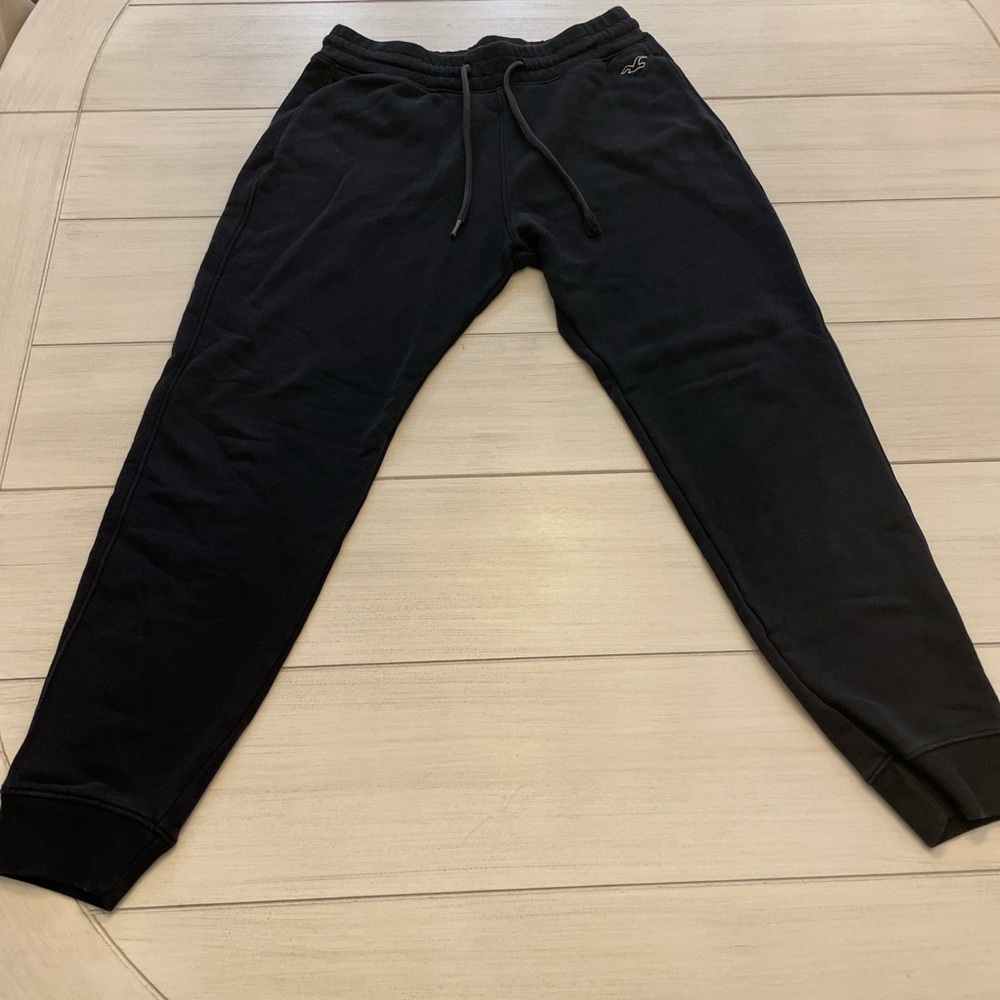 Black Hollister Joggers
